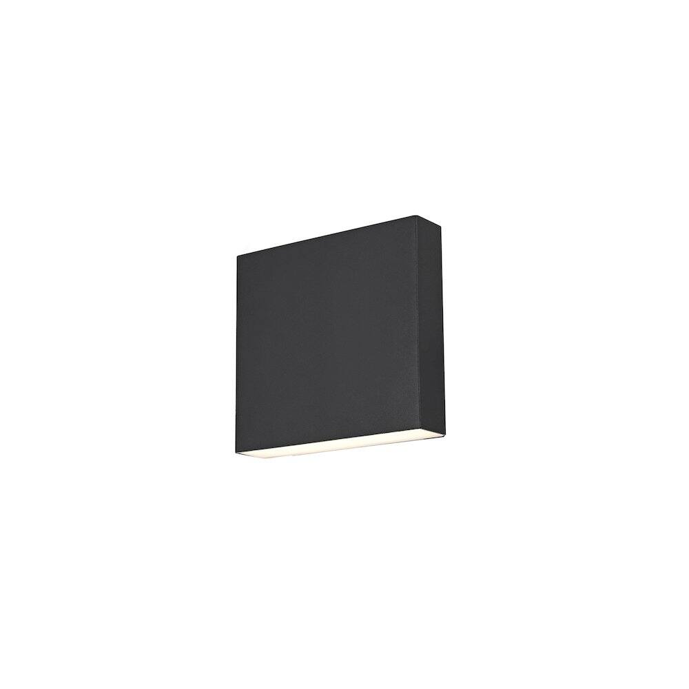 Back. Elegant Lighting - Creed 5.5 inch Outdoor Wall Sconce in Black - Black.