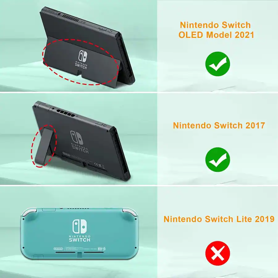 Kitcheniva Travel Carry Case For Nintendo Switch OLED 2021 And Switch ...