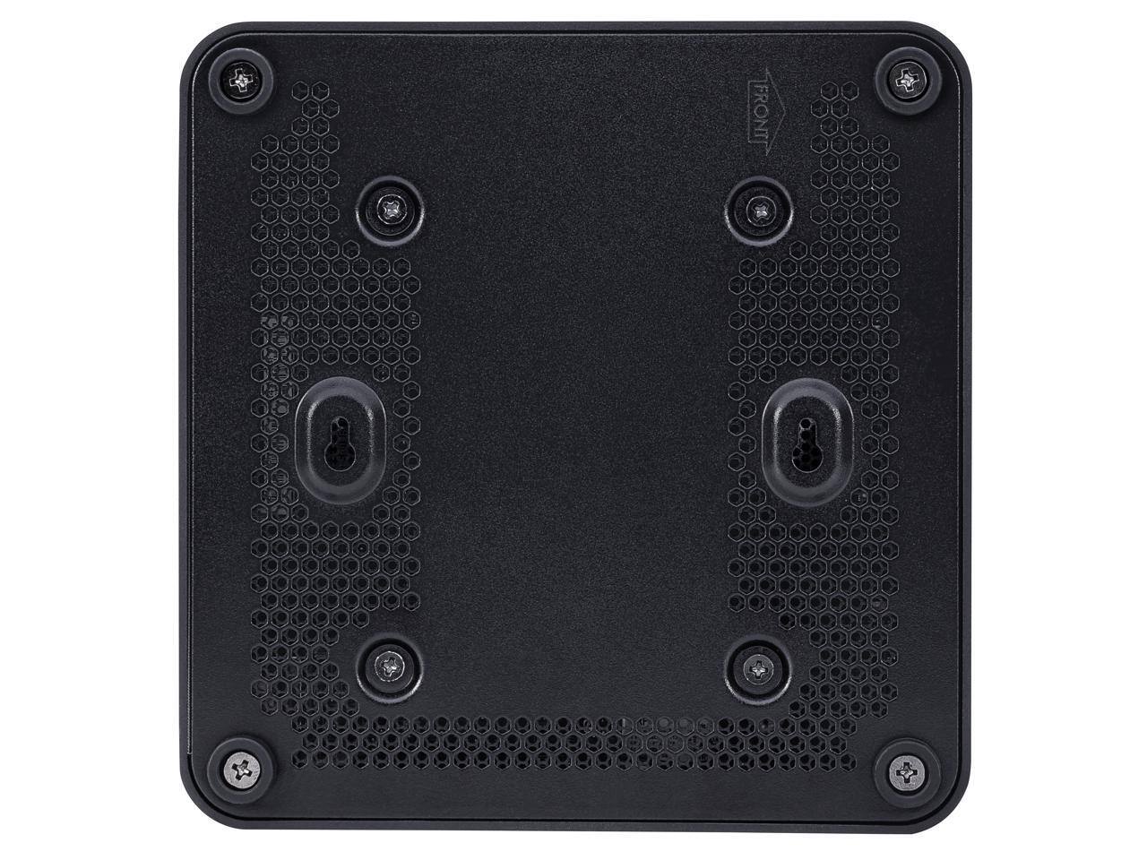 Alt View 4. MSI - MSI Cubi NUC AI+ 2MG-002BUS - Intel Core Ultra 9 288V - Intel Arc 140V - WiFi 6E - 2.5GbE - Black.