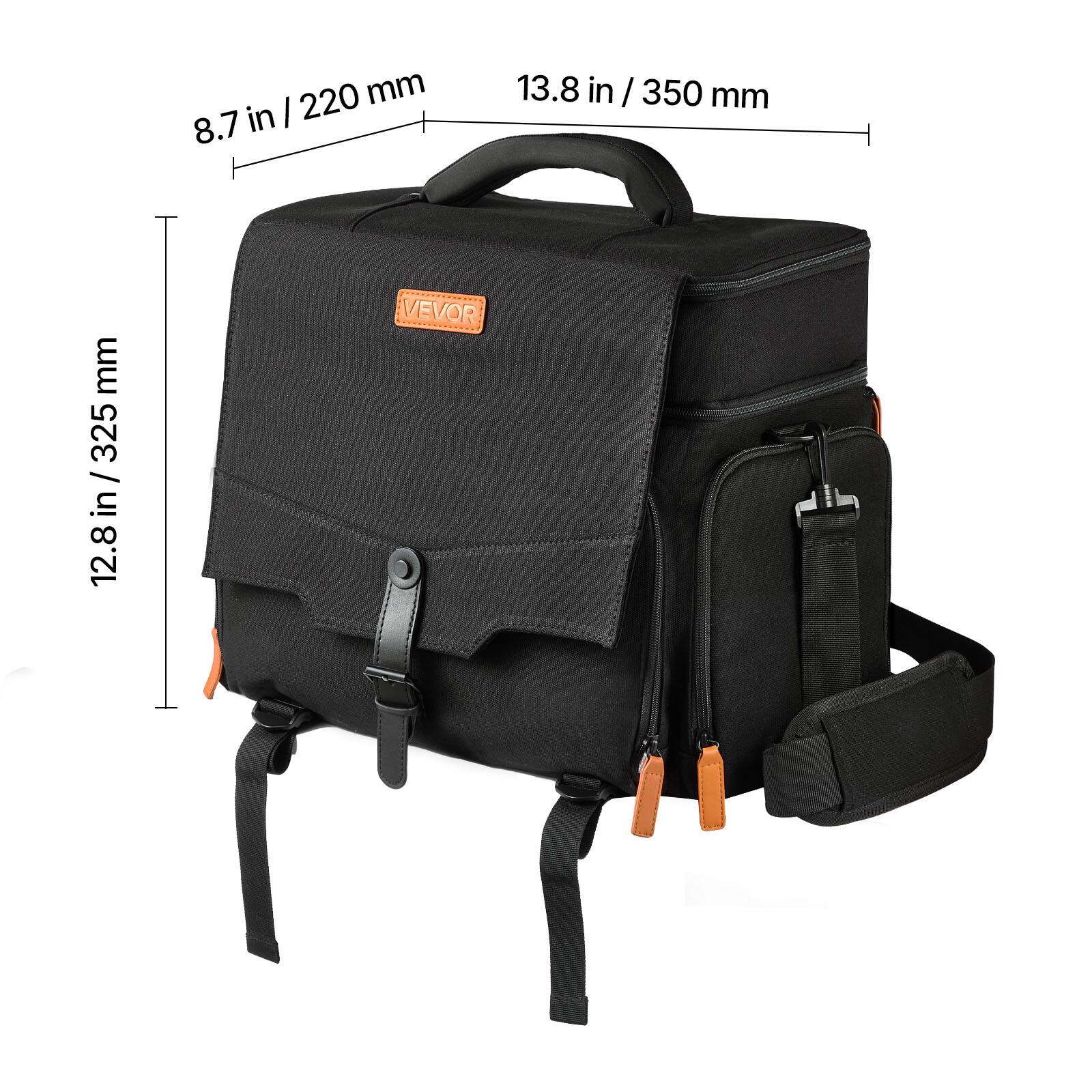 220 mm / 8.7 in  
13.8 in / 350 mm  
12.8 in / 325 mm  
VEVOR