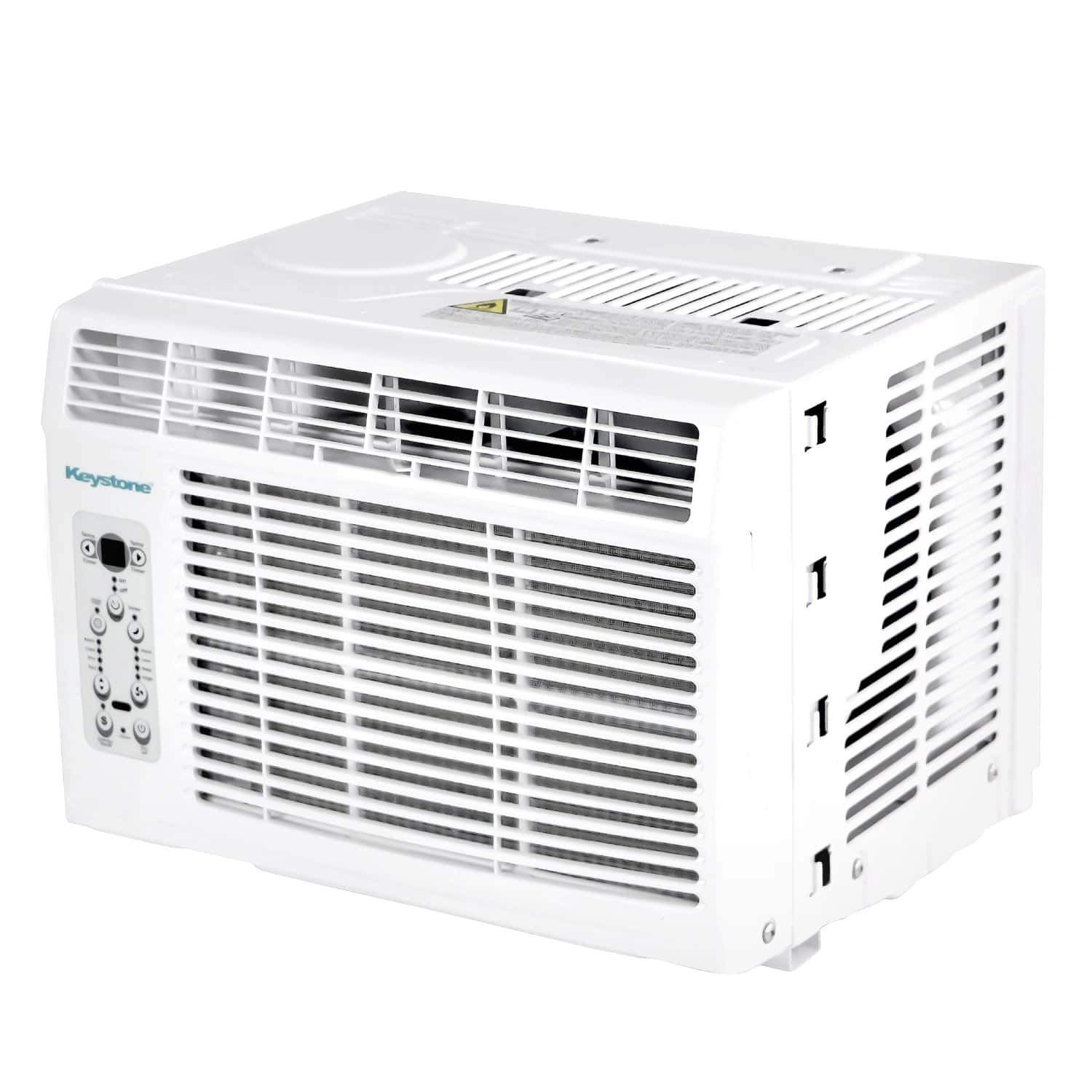 Alt View 7. Keystone - 6,000 BTU 250 Sq. Ft Window Air Conditioner - White.