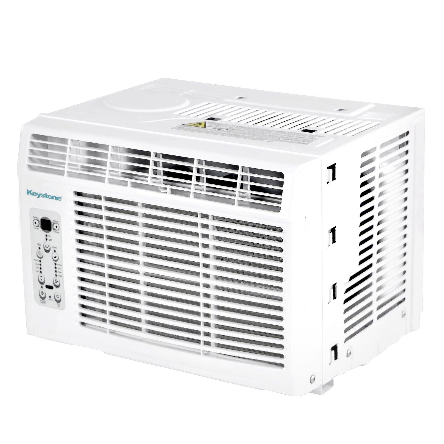 Alt View 7. Keystone - 6,000 BTU 250 Sq. Ft  Window Air Conditioner - White.
