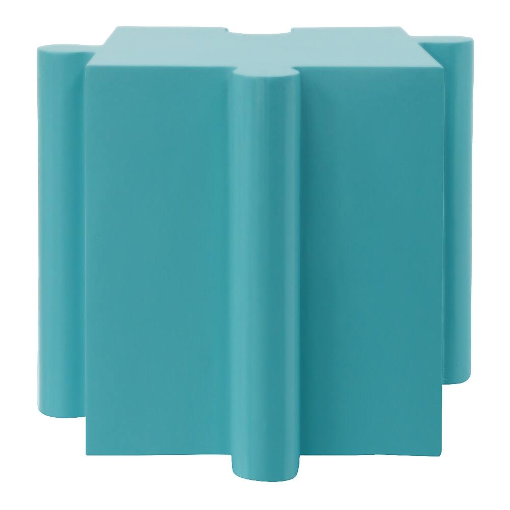 Alt View 7. Loheer - Loheer Modular Side Table Puzzle Art MGO Outdoor Table Light Blue - Light Blue.