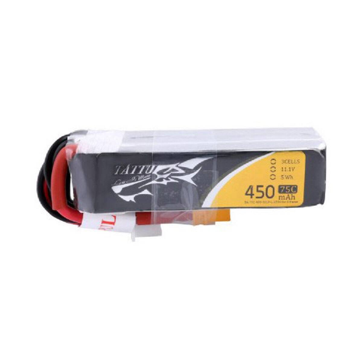 TATTO
3CELLS 0 000 5Wh 11.1V 450 75C mAh