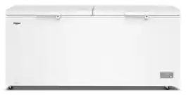 Whirlpool - 22 cu. ft. Convertible Freezer-to-Fridge Chest Freezer with 4 Storage Baskets - White