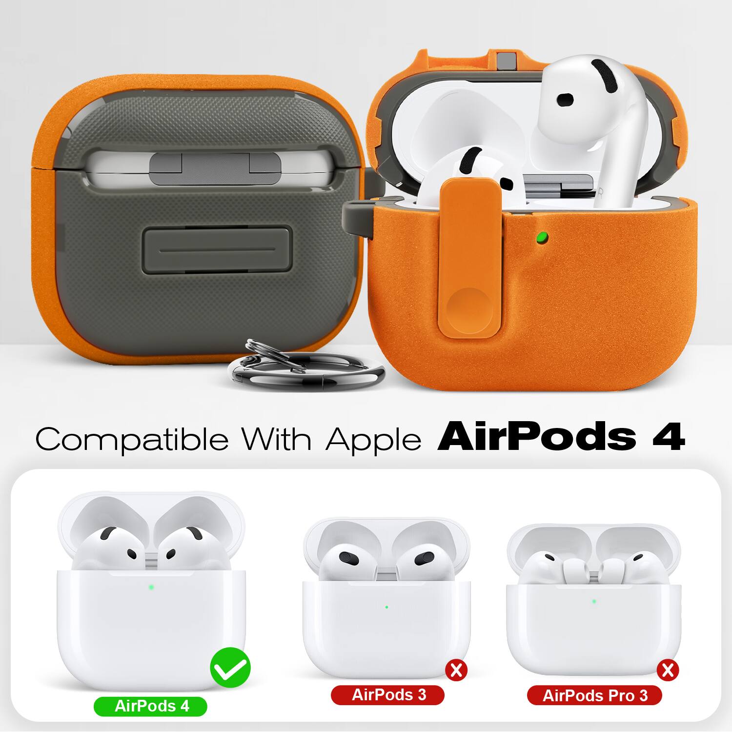 Compatible With Apple AirPods 4 AirPods 3 X AirPods Pro 3 X