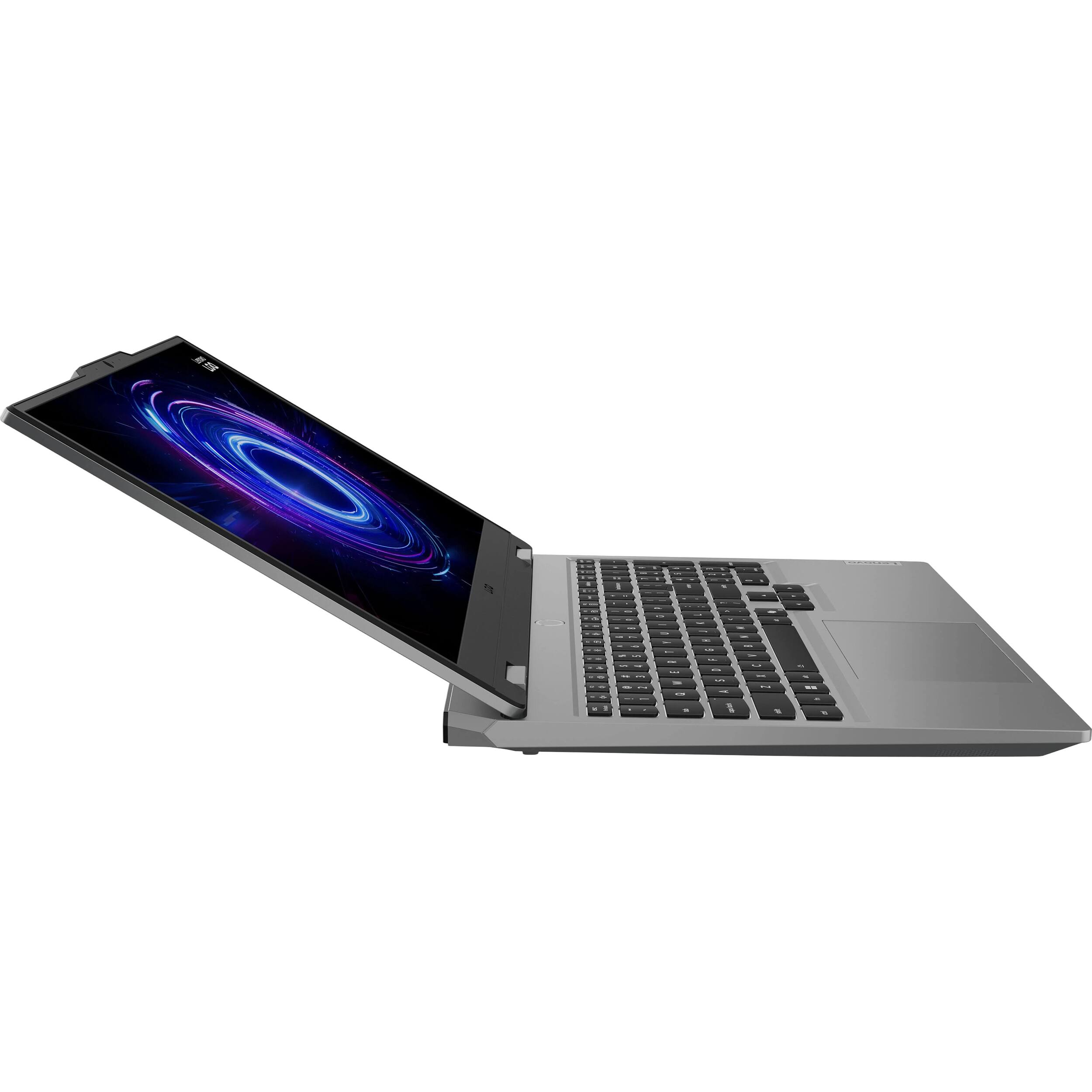 Alt View 4. Lenovo - Lenovo LOQ 15.6" FHD Gaming Laptop,Intel Core i5-13450HX,32GB RAM,2TB SSD,NVIDIA GeForce RTX 5050,Win 11 Pro,Grey - Grey.