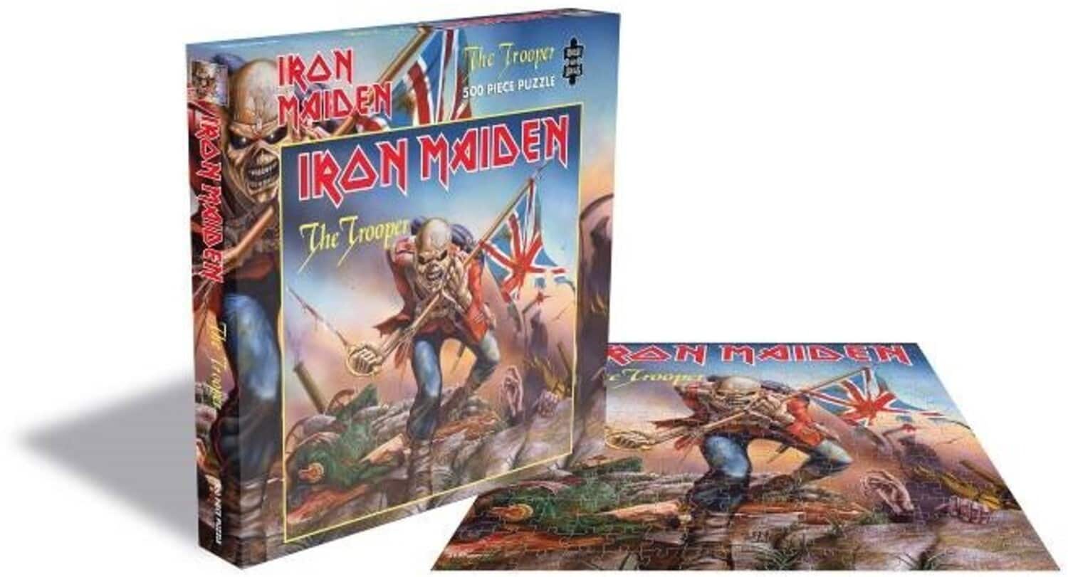 PopMarket - Iron Maiden - Iron Maiden The Trooper (500 Piece Jigsaw Puzzle) - GAMES (MISC) - Multicolor