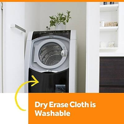 Dry Erase Cloth is Washable