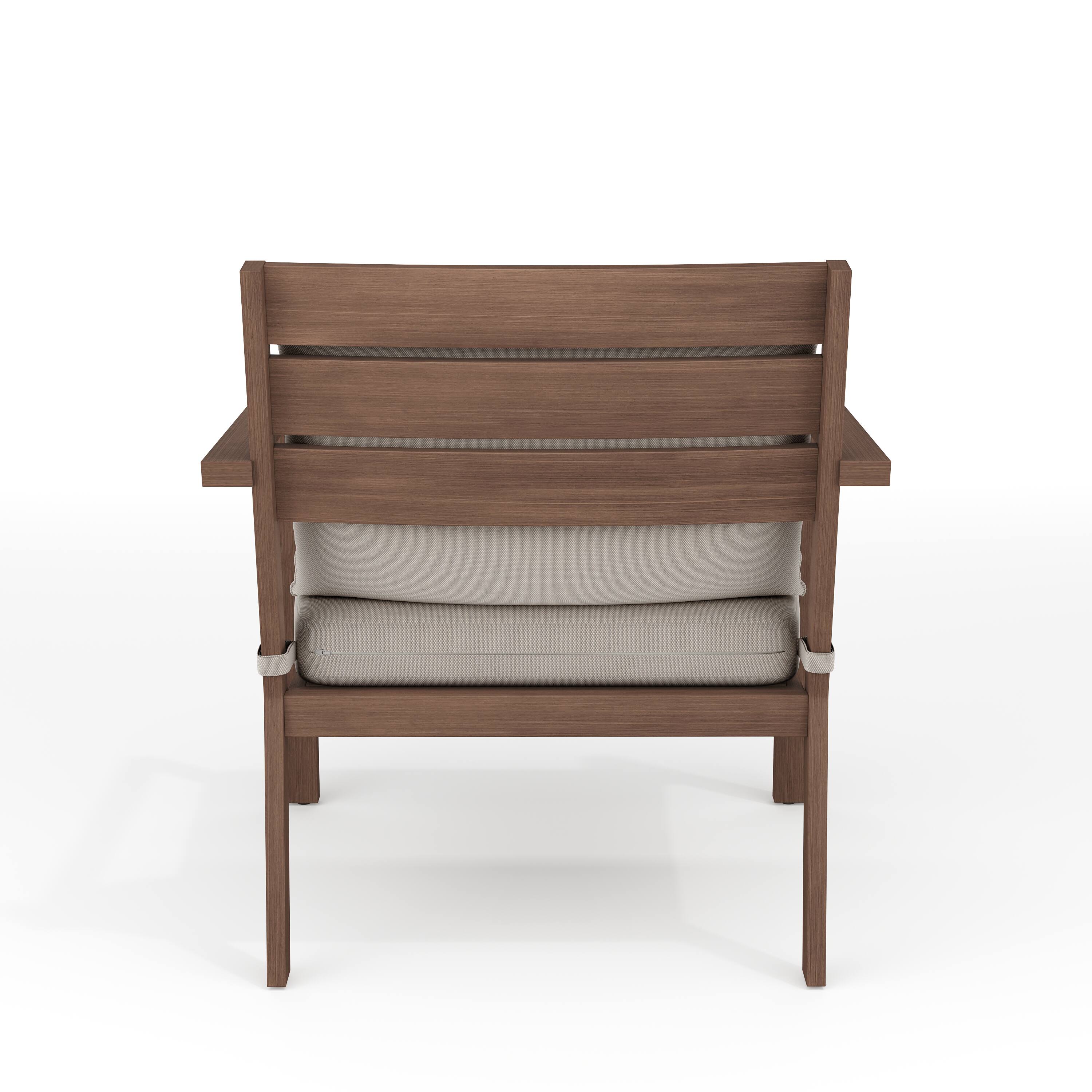 Alt View 7. Martha Stewart - Bedford 2PK All-Weather Patio Accent Chairs with Seat and Lumbar Cushions - Brown.