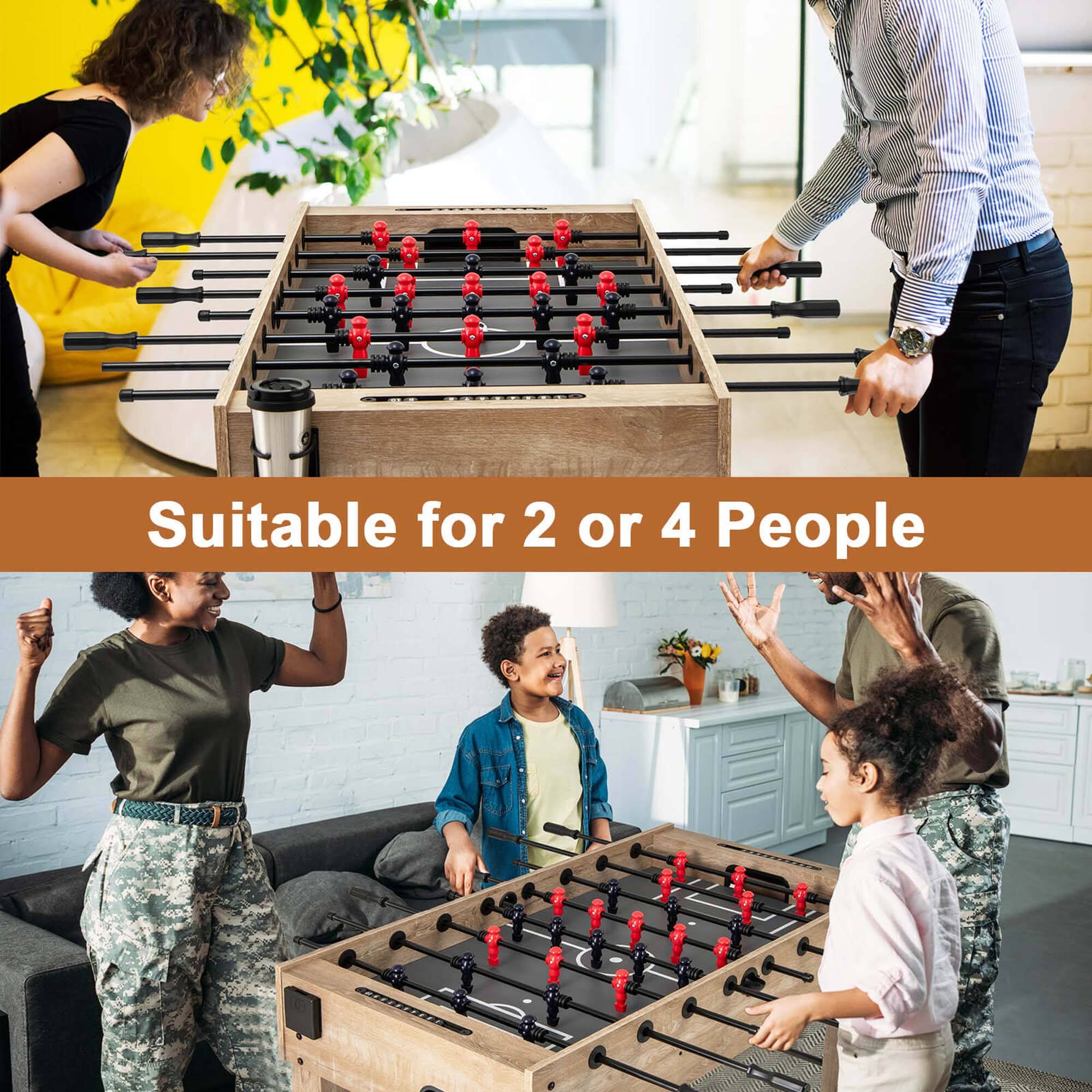 Suitable for 2 or 4 People