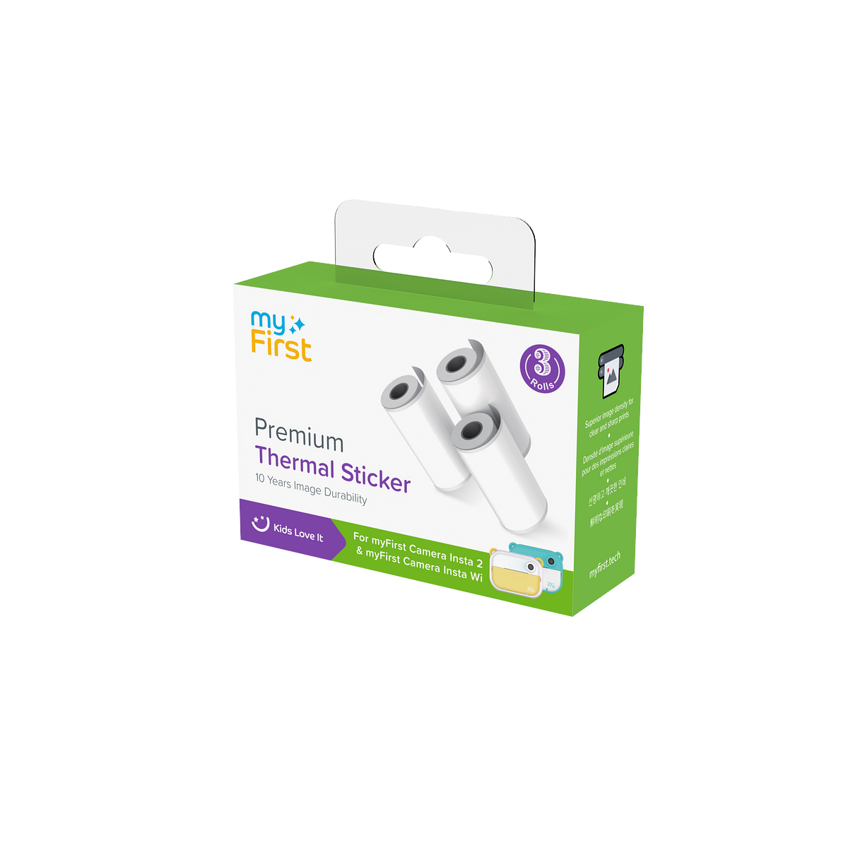 Thermal Sticker for myFirst Camera - White