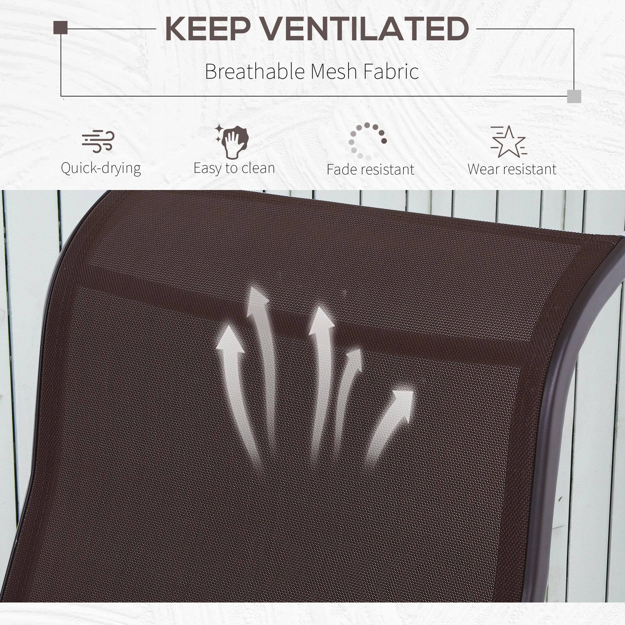 KEEP VENTILATED  
Breathable Mesh Fabric  

- Quick-drying  
- Easy to clean  
- Fade resistant  
- Wear resistant