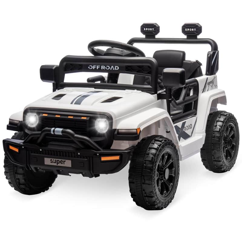 Acekool - Ride On Truck for Kids, 12V Battery Powered Toy Car with Remote Control