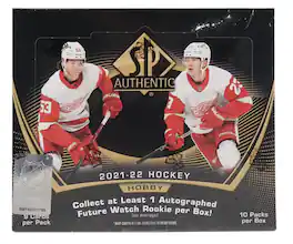 2021-2022 Upper Deck SP Authentic Hockey Hobby Box