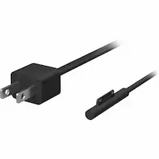 Front. Microsoft - Microsoft Power Supply - Black - External - 65 W.