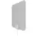 Left. Mohu - Leaf Ultra-Thin Indoor TV Antenna 40-Mile Range, UHF VHF Multi-Directional, 4K 8K UHD NEXTGEN TV - Warm Gray.