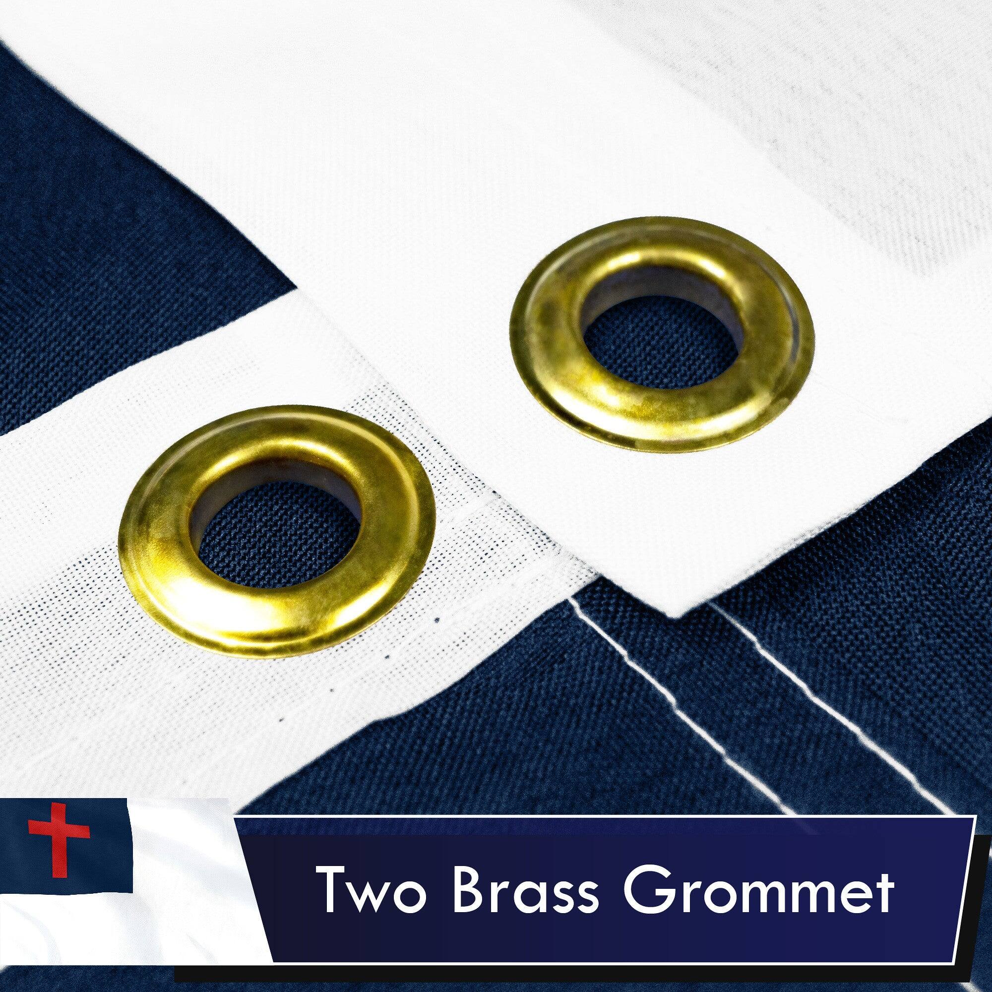 Two Brass Grommet