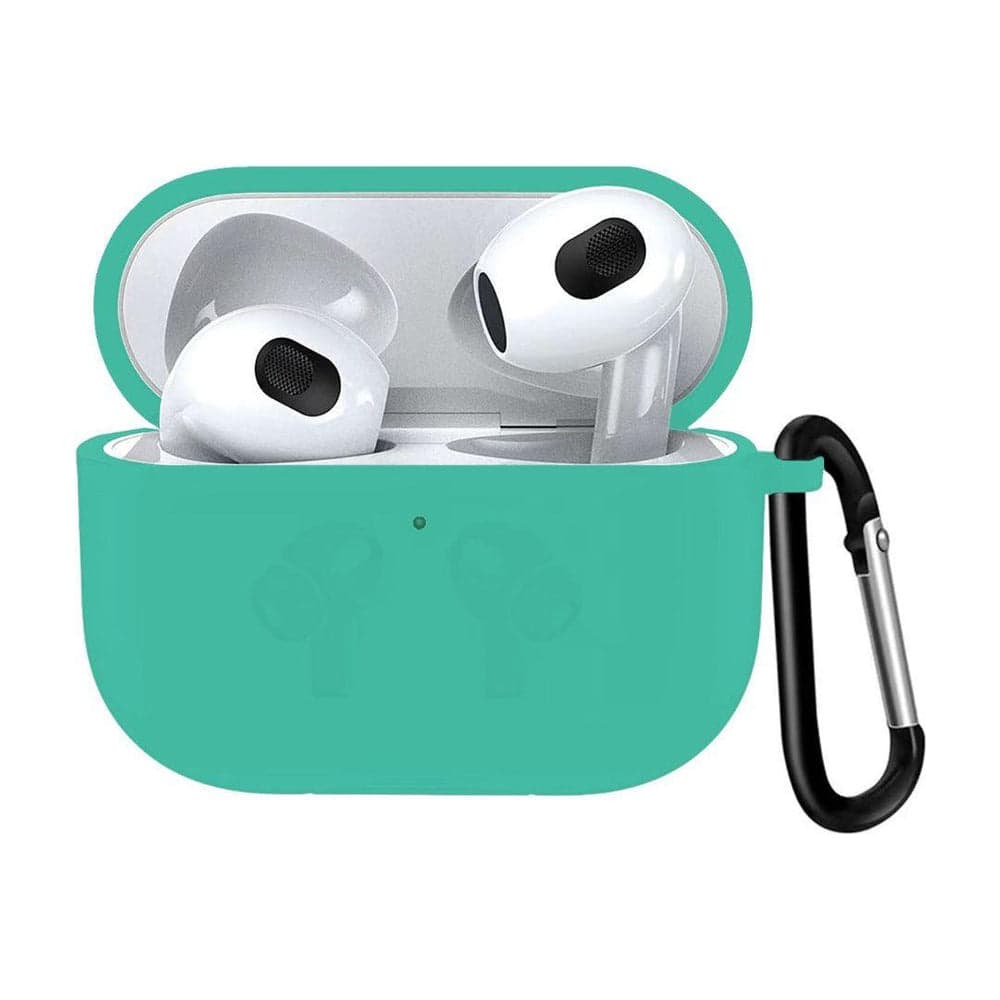 Entronix - Soft-Touch Liquid Silicone Case for AirPods 3rd Generation - Teal