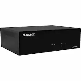 Black Box Network Services - Secure KVM Switch, NIAP 4.0 Certified - 2-Port, Single-Monitor, FlexPort HDMI/DisplayPort, CAC