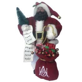 Santa's Workshop - Alabama A&M Bulldogs 12'' Santa - Maroon