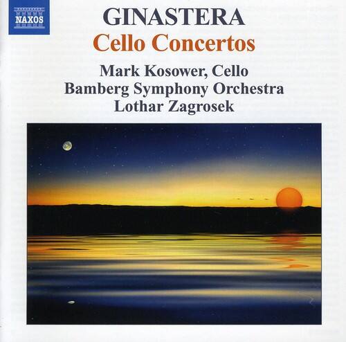 GINASTERA  
Cello Concertos  

Mark Kosower, Cello  
Bamberg Symphony Orchestra  
Lothar Zagrosek  

NAXOS