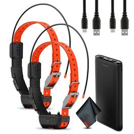 Garmin - Alpha TT25 Tracking and Training Collar For Dogs + Power Bank Battery - Black
