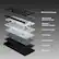 ABS doubleshot keycaps
CNC-machined aluminum top cover
ROG NX V2 mechanical switches
PC positioning plate
Silicone foam
South-facing PCB
Silicone pad
Bottom case