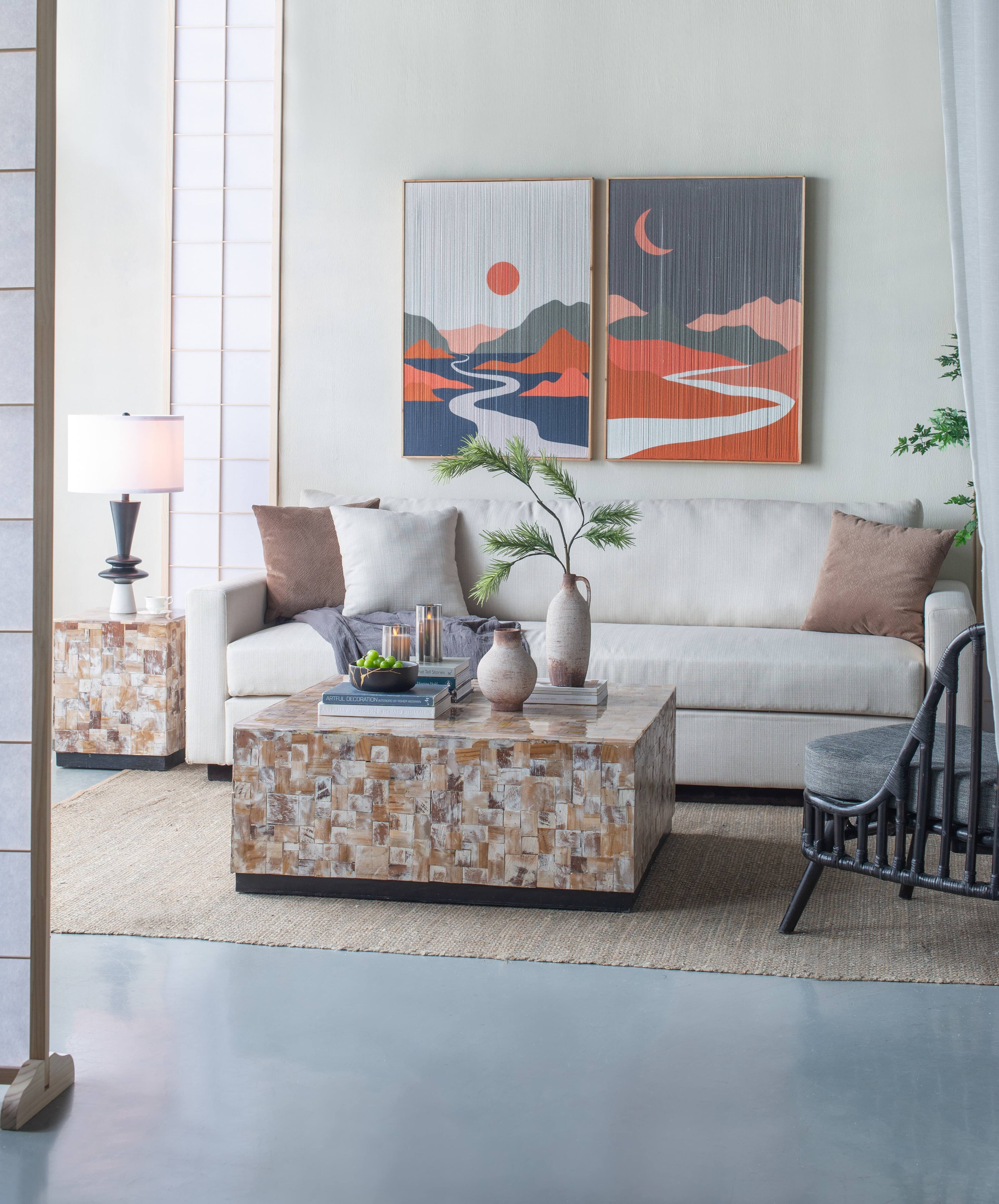 Alt View 1. Luckbyte - D15x26.7" Black Aluminum Table Lamp Disc Accents White Shade Lamp Shade Assembly Required.