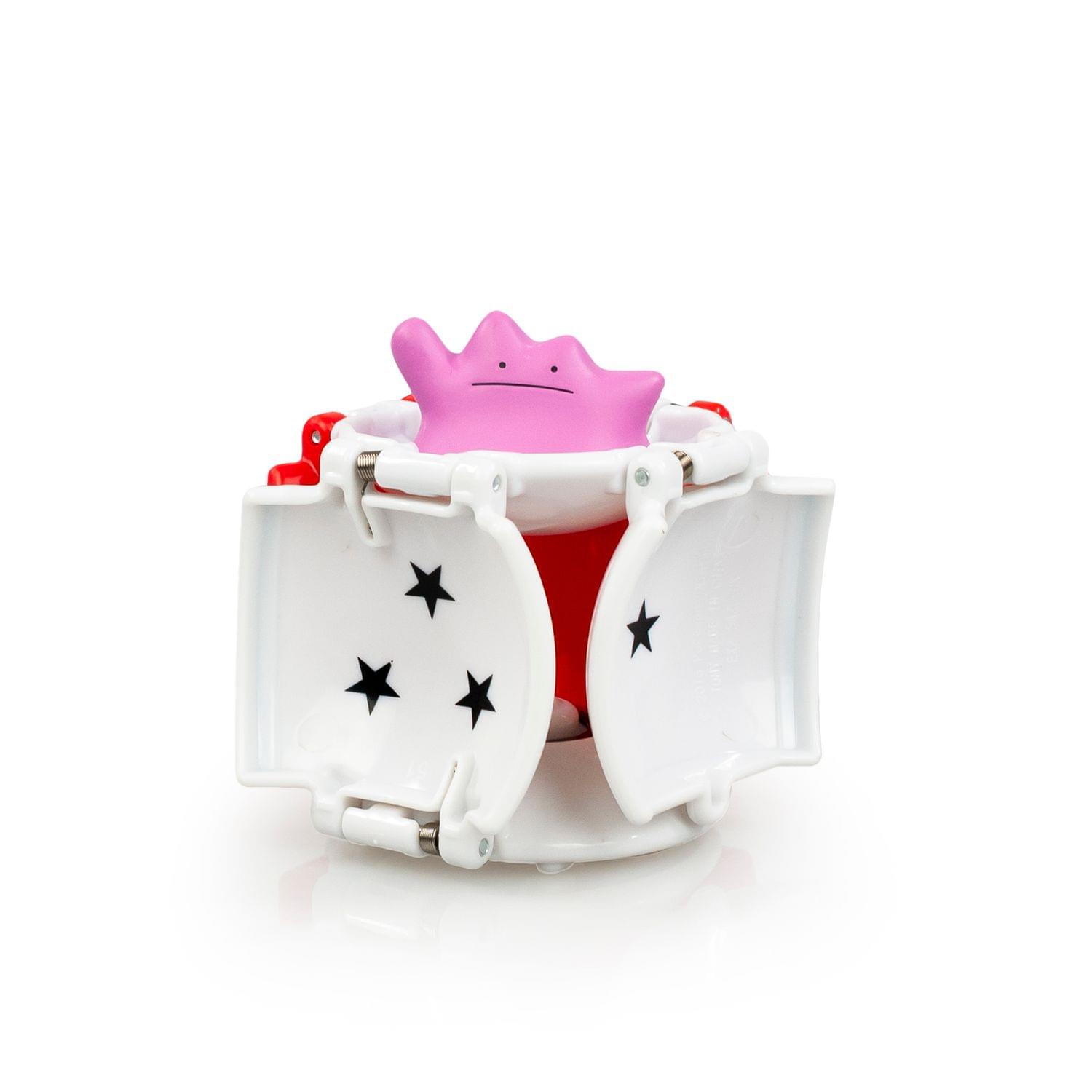 Alt View 10. Pokémon - Pokémon Throw 'N' Pop Poké Ball & Ditto Set | Includes Ball & 2" Ditto Figure - Red/White.