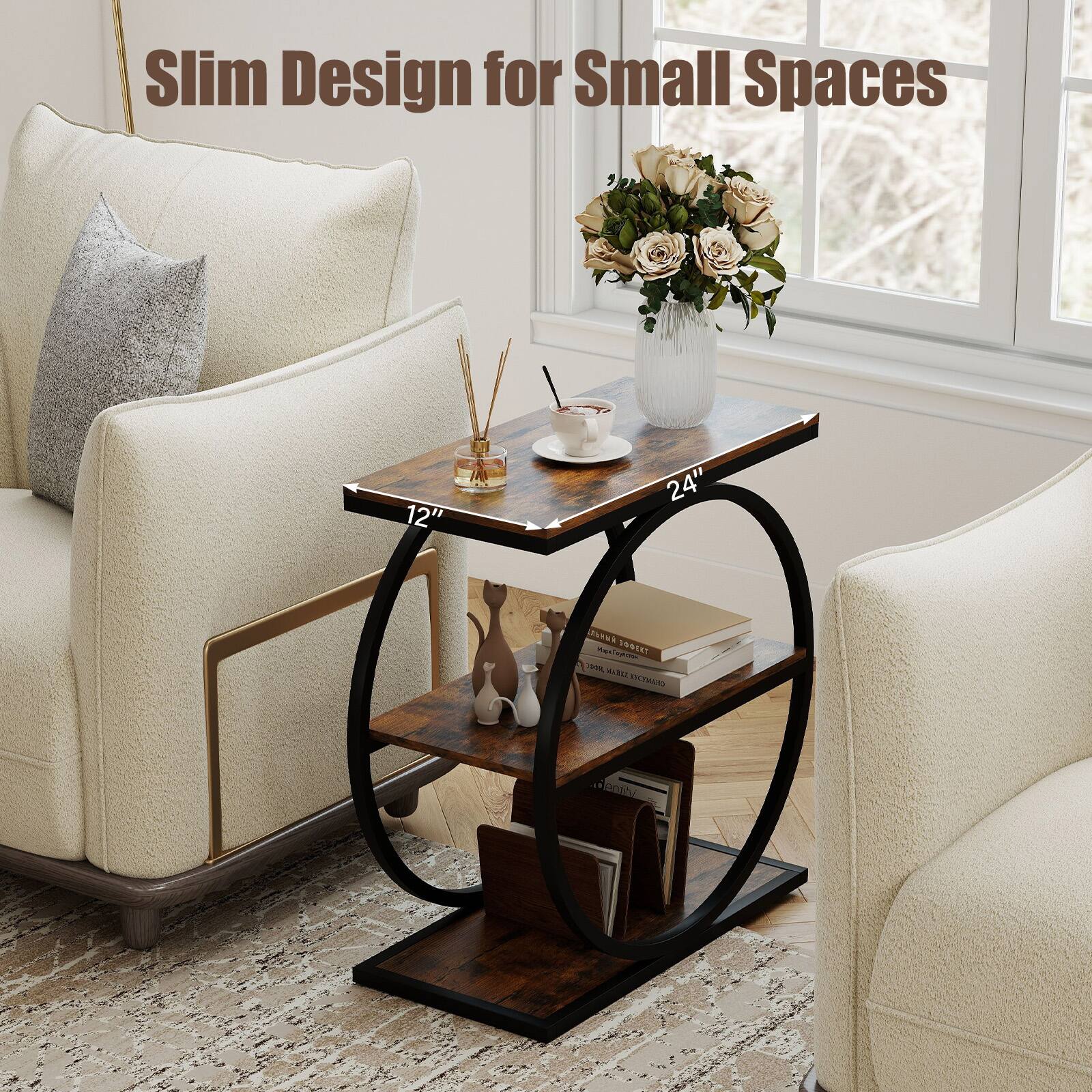 Slim Design for Small Spaces  
12"  
24"  
100EKT 100%, 44300 CHANCES  
denthi