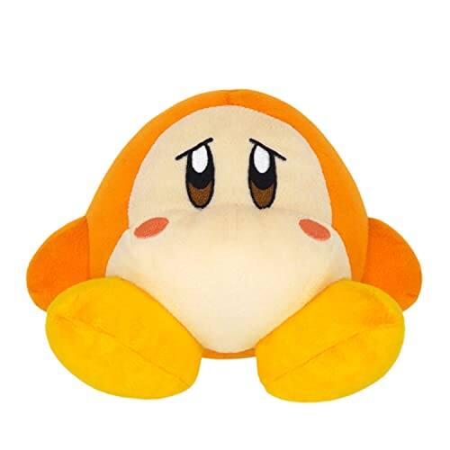 Alt View 1. Nintendo - Sanei Boeki KP59 Kirby All Star Collection Depressed Waddle Dee Plush Toy, Size S, Height 4.7 inches (12 cm).