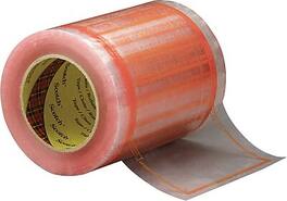 Scotch - Pouch Tape, 5"W x 6"W, 500 Pouches Roll - Multicolor