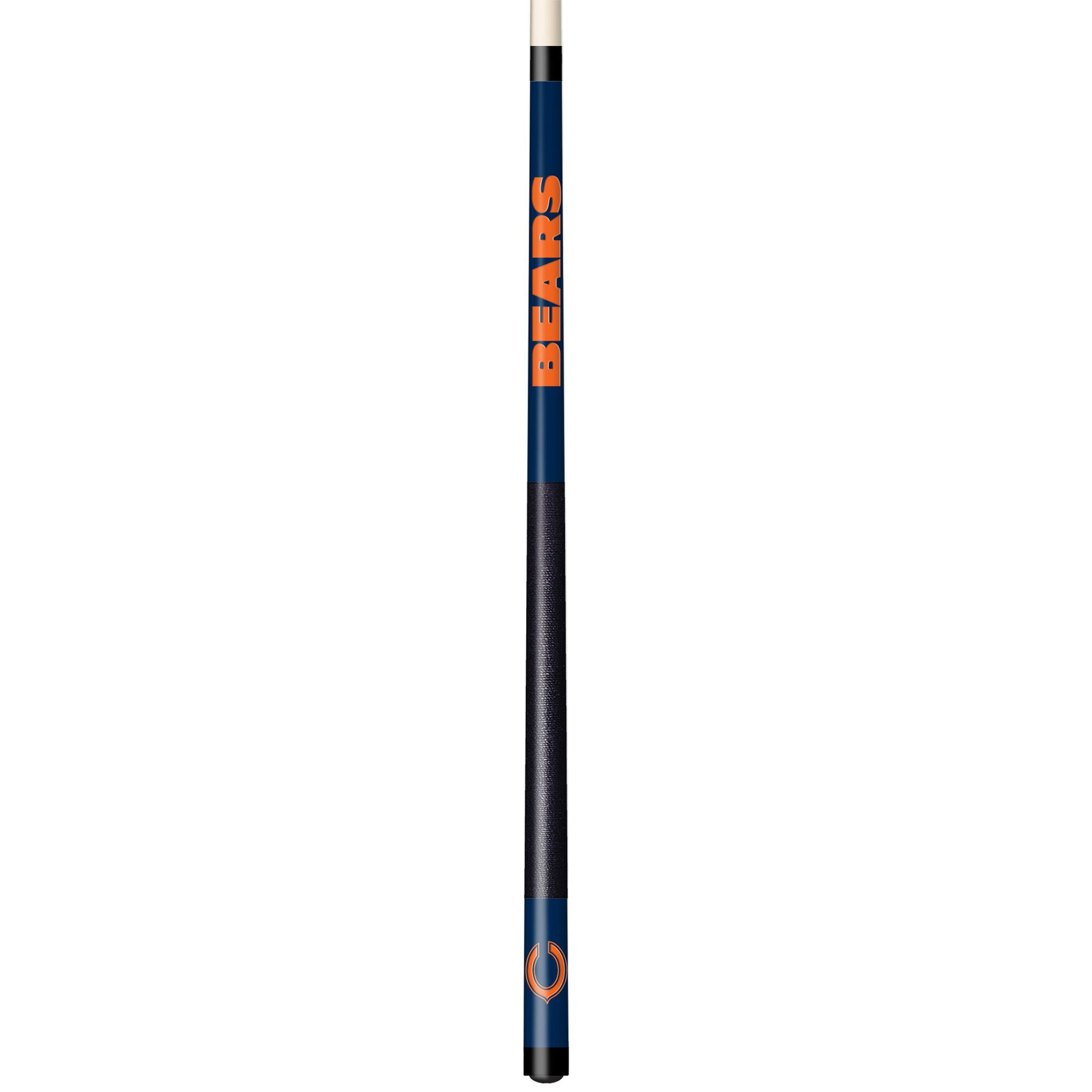 Front. Imperial - Chicago Bears Team Color Laser-Etched Cue Stick - Navy.