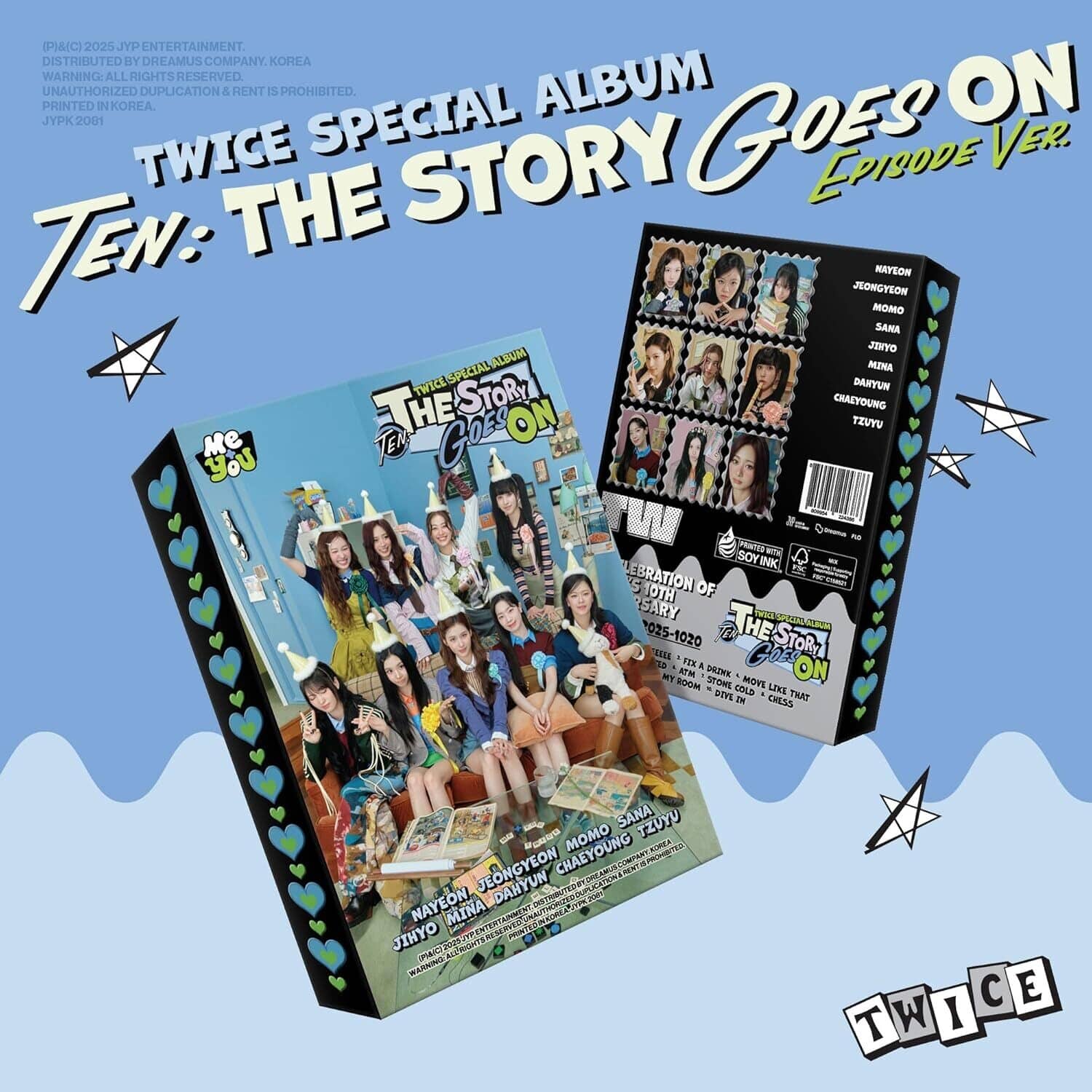 TWICE TEN: The Story Goes On COMPACT DISCS [CD] - Best Buy