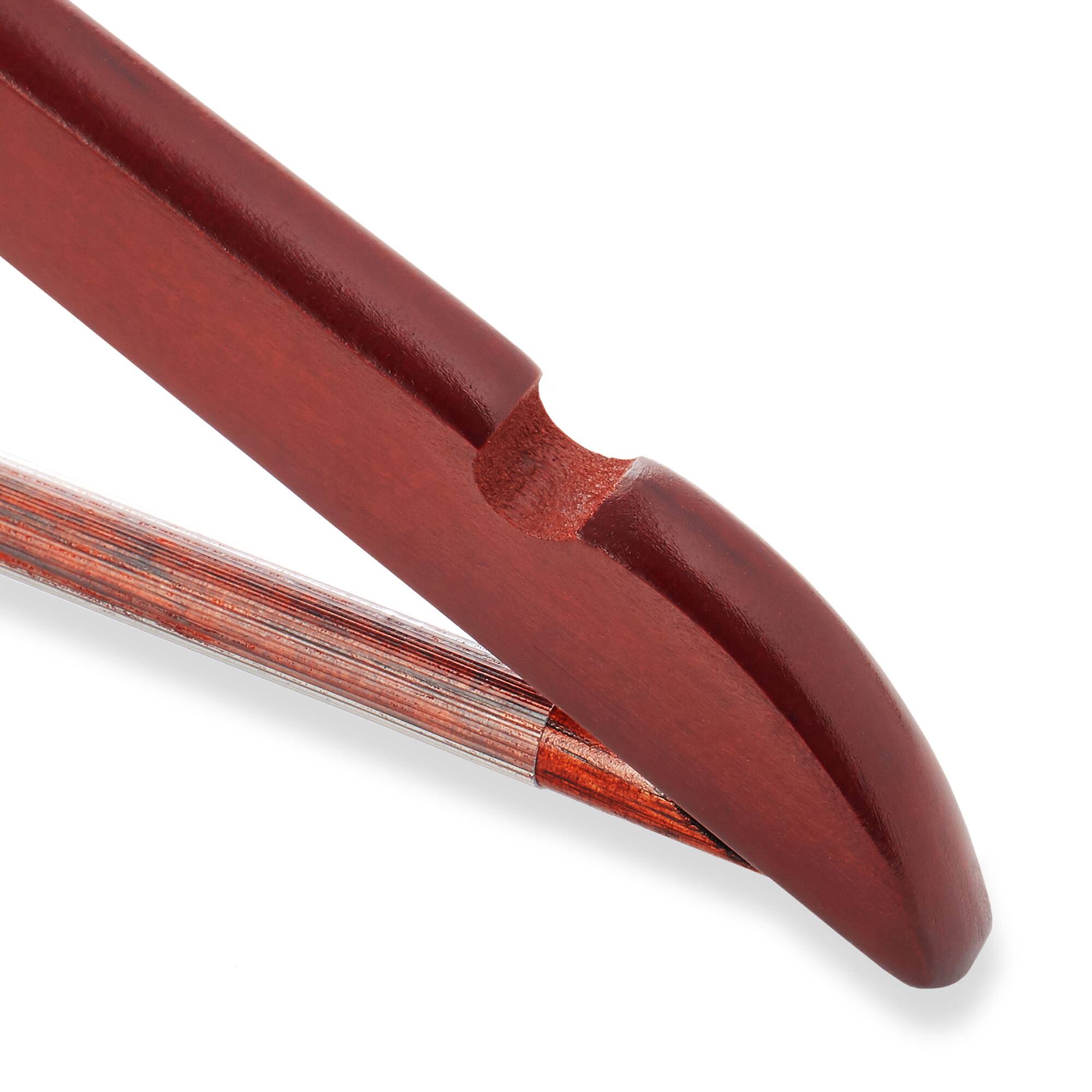 Alt View 2. Casafield - 10 Wooden Suit Hangers - Cherry.