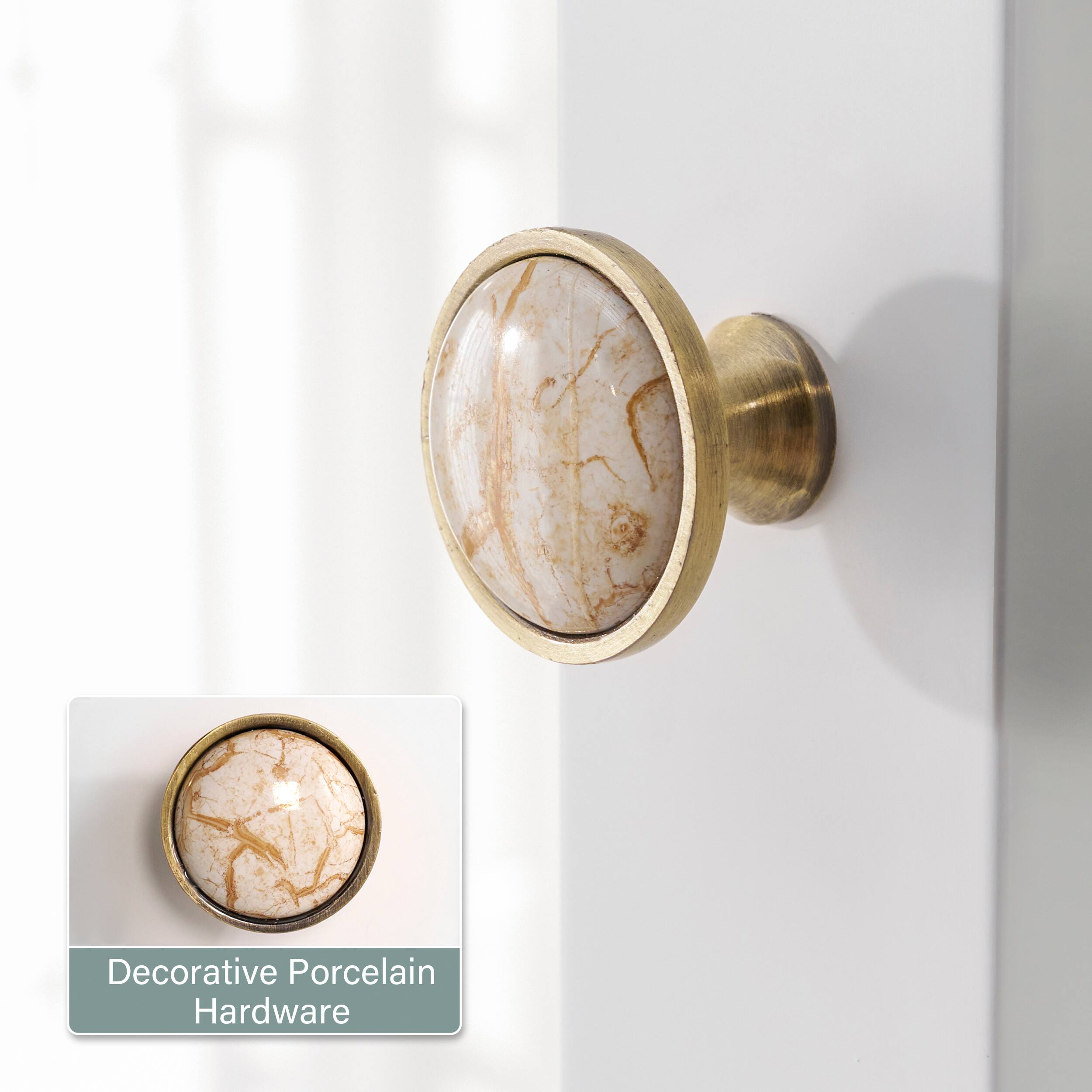 Decorative Porcelain Hardware