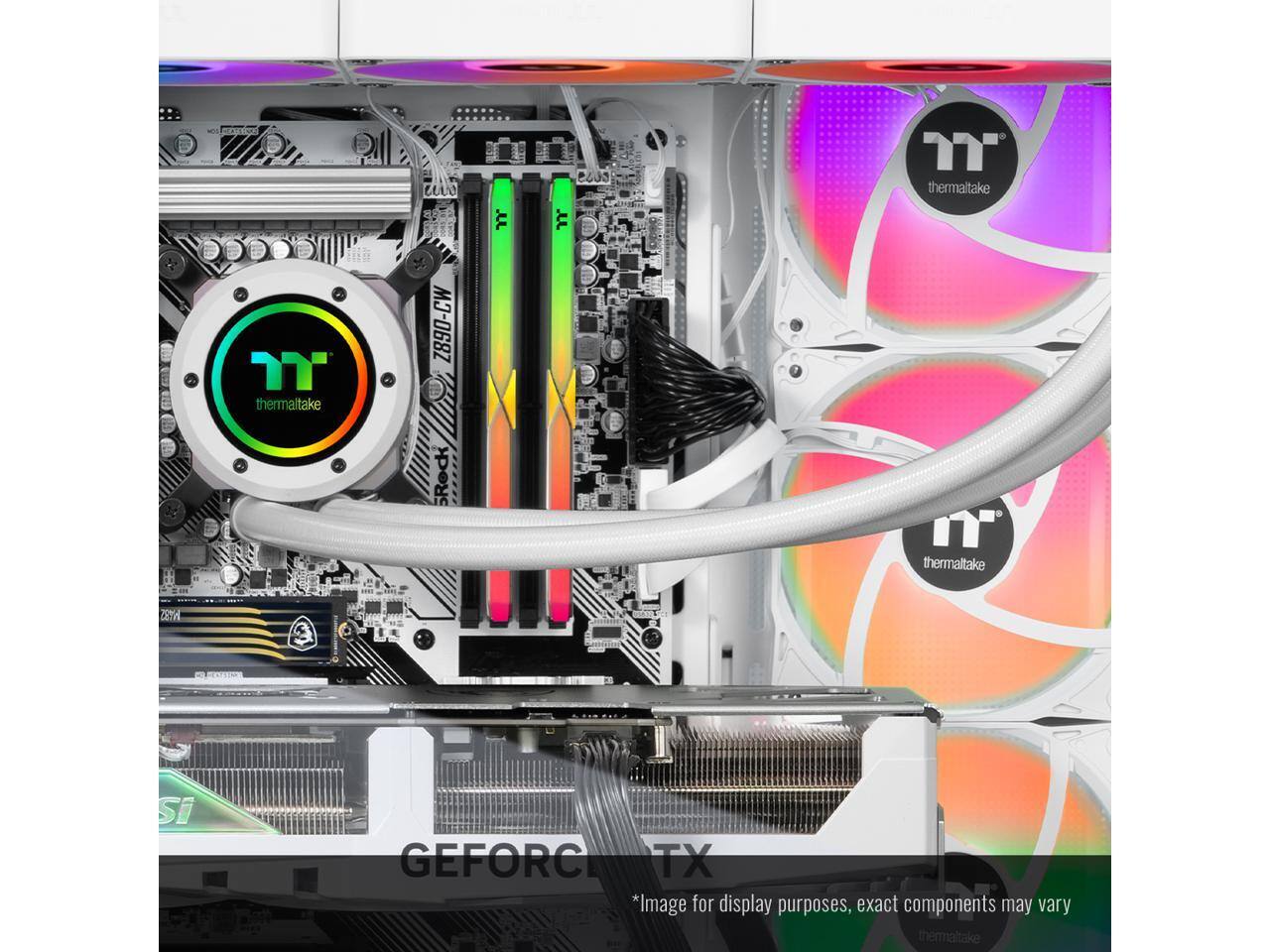 - Thermaltake Z890-CW
- Thermaltake A500
- Thermaltake SSI E-ATX
- GeForce RTX