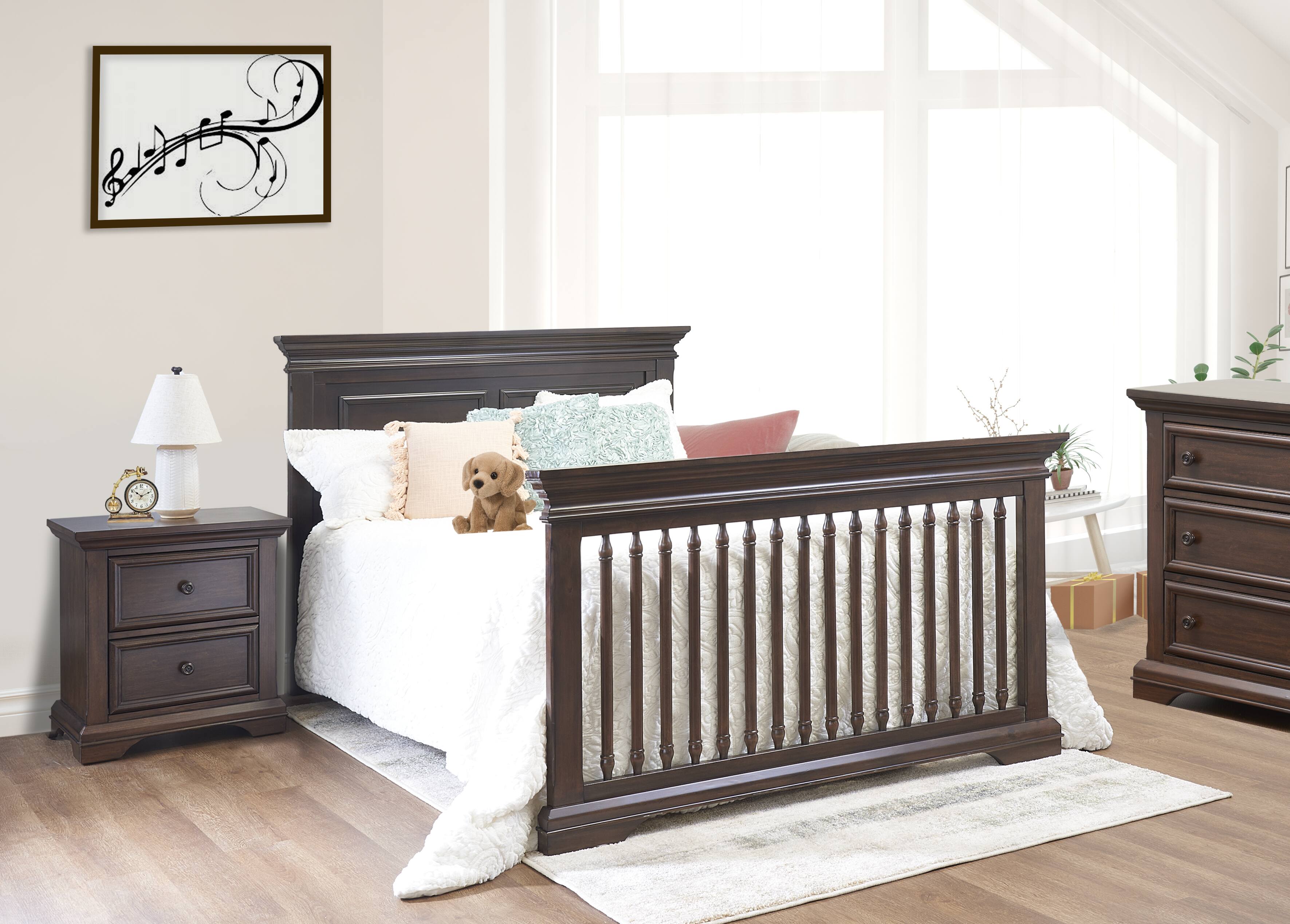 Angle. Sorelle - Portofino Nightstand - Autumn.