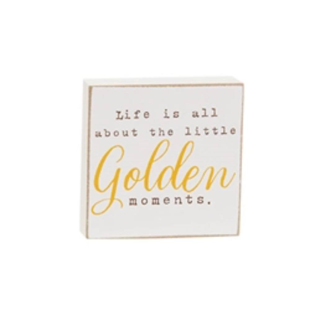 Life is all about the little Golden moments.