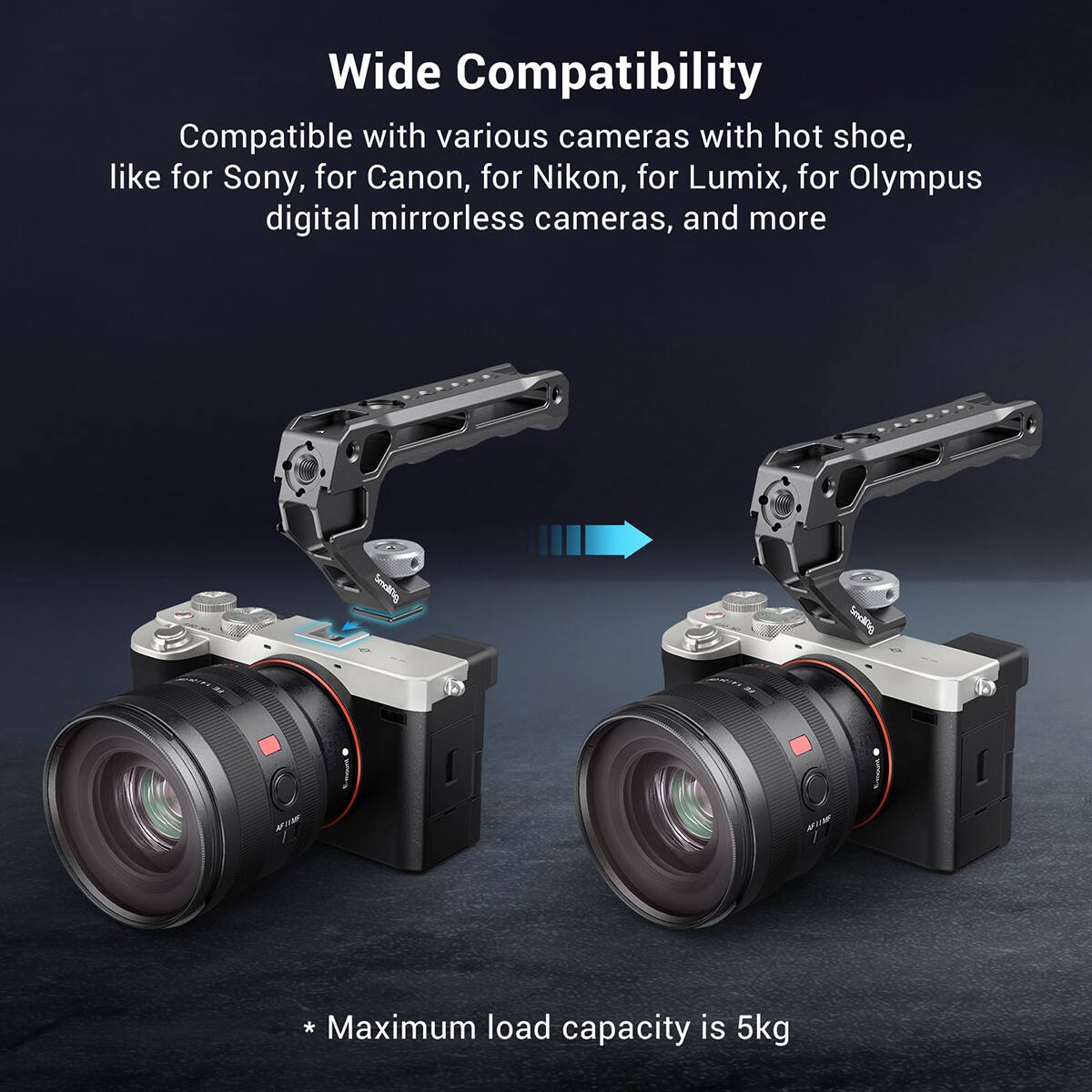 Smallrig 3764 Top Handle with Cold Shoe - Best Buy