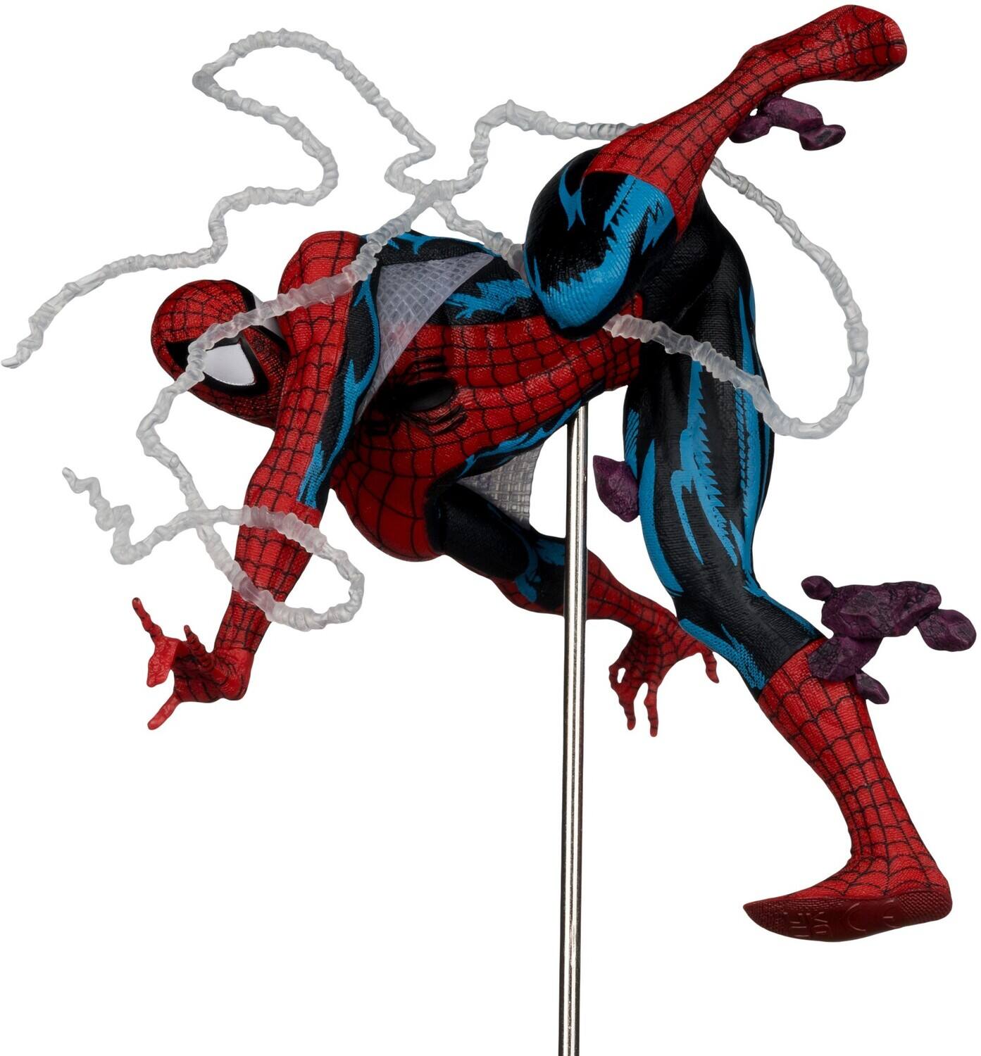 Alt View 3. McFarlane Toys - McFarlane Toys - Marvel Spider-Man 1:10th Scale Collectible (Amazing Spider-Man #318)   - COLLECTIBLES - Multicolor.