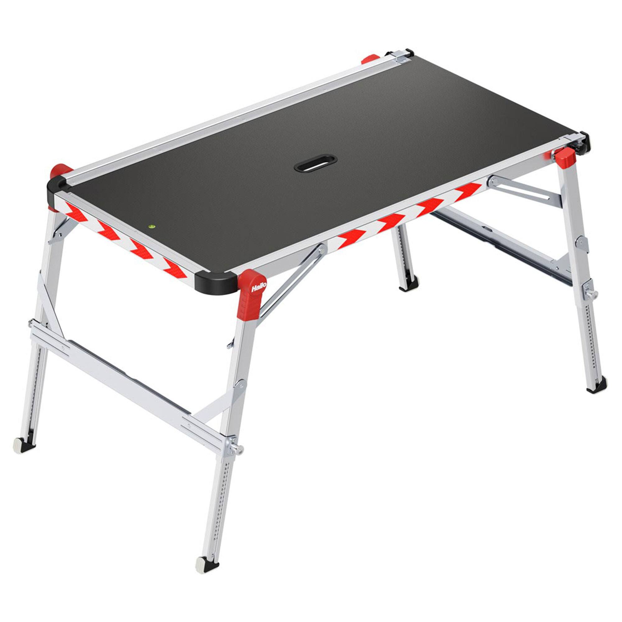 Front. Hailo - Hailo Adjustable Aluminum Work Platform TP2 Plus for Ladders & Stairs, Foldable - Multicolor.