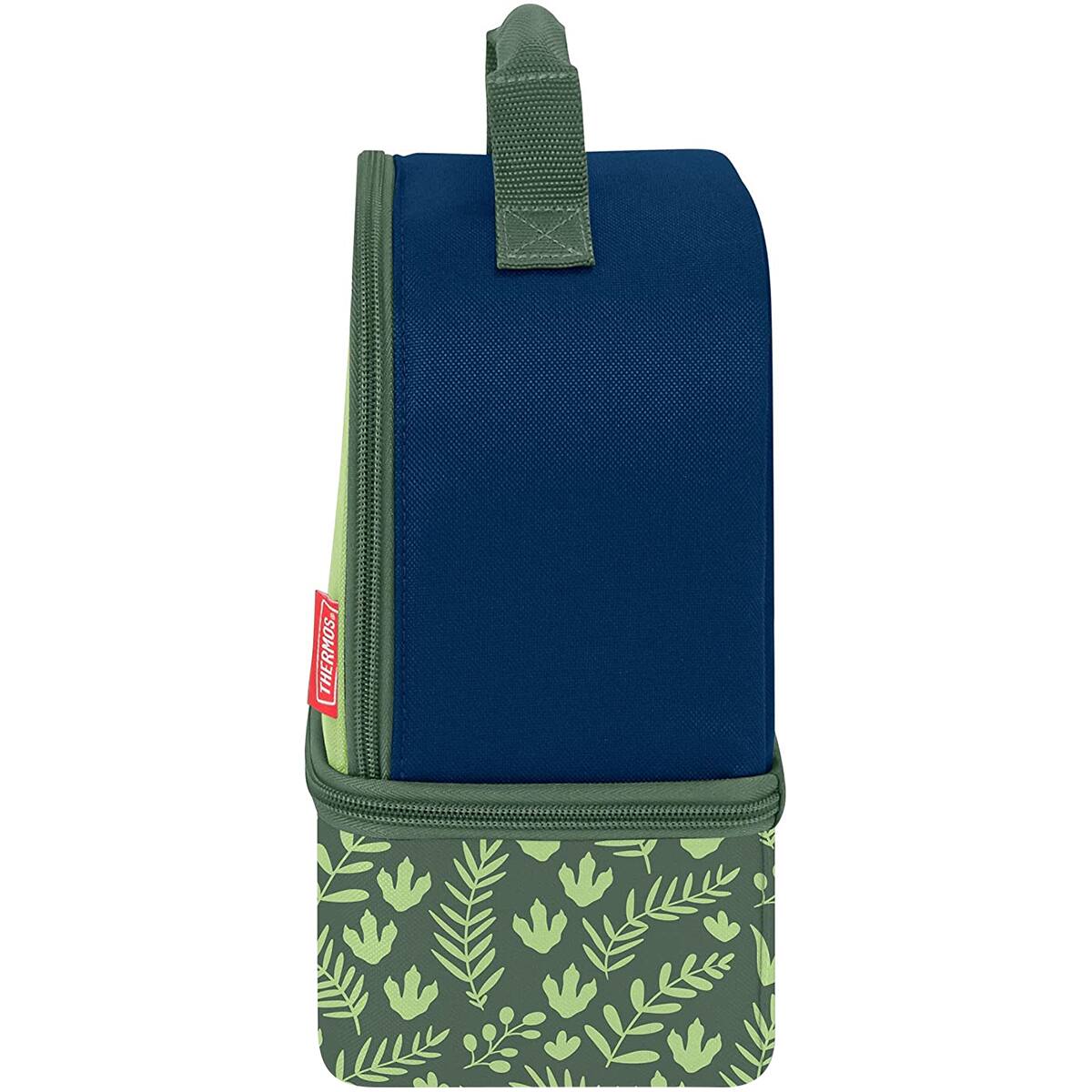 Alt View 1. Thermos - Thermos Kid's Dual Compartment Soft Lunch Box - Dinosaur Kingdom - Dinosaur Kingdom.