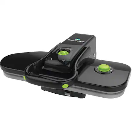 Front. Steamfast - Steamfast SF623BKBBA Mid-Size Fabric Steam Press - Black.