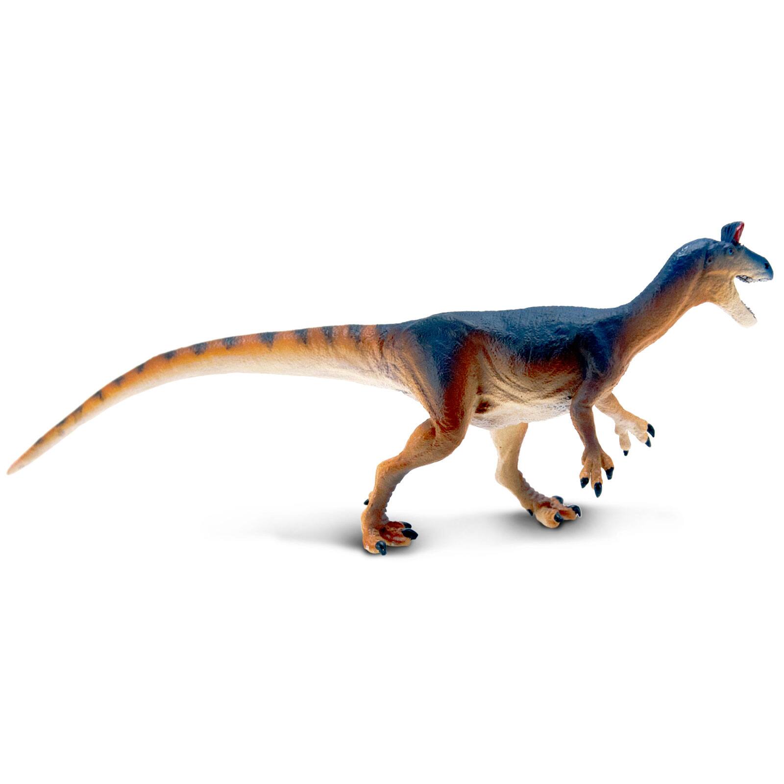 Back. Safari Ltd. - Cryolophosaurus Toy Figurine.