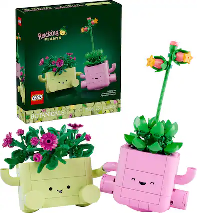 Rocking Plants LEGO Botanicals Building Toy - Juego de Construcción - Construir Juguete | 11506 253 pcs/pzs 9+