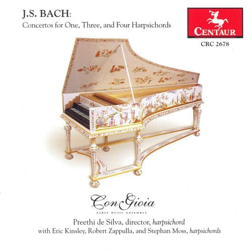 Con Gioia Early Music Ensemble - Concertos for Harpsichord - COMPACT DISCS