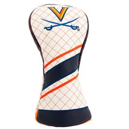 Team Golf - Virginia Cavaliers Striped Quilted Driver Headcover - Multicolor