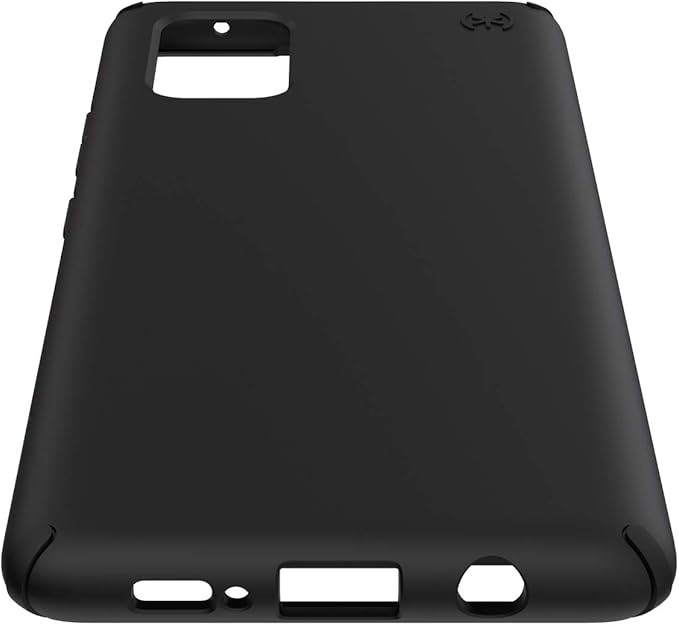Left. Speck - Speck Presidio ExoTech Black Case - Samsung Galaxy A71 5G - Black.